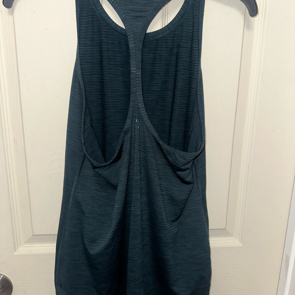Athleta Blue Racerback Tank - Picture 3 of 4